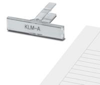 0809421 Phoenix Contact, KLM-A + ESL 44X7 Terminal Strip Marker Carrier for use with  for use with Terminal Blocks