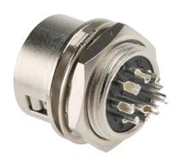 hr10a-10r-10s71 Hirose Circular Connector, 10 Contacts, Panel, Miniature Connector, Socket, Female, HR10 Series