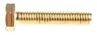483-2390 RS PRO Plain Brass, Hex Bolt, M6 x 30mm