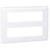078837l Legrand White 2 Gang Faceplate & Mounting Plate