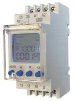 tfdrmu Tempatron TFDR Series DIN Rail Mount Timer Relay, 24 → 240V ac, 2-Contact, 0 → 9999 min, 0 →