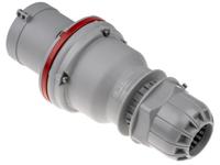 2136337 Scame IP44 Red Cable Mount 3P + N + E Industrial Power Plug, Rated At 63A, 415 V