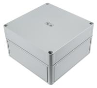 11090701 Spelsberg TK PS Series Grey Polystyrene Enclosure, IP66, Grey Lid, 182 x 180 x 111mm