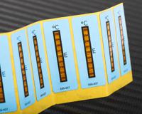 555-437 RS PRO Non-Reversible Temperature Sensitive Label, 204°C to 260°C, 8 Levels