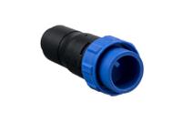 px041002p5560 Bulgin Circular Connector, 2 Contacts, Cable, Miniature Connector, Plug, Male, IP68, Buccaneer 400 Series