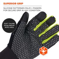 18155 Ergodyne Black Work Gloves, Size XL