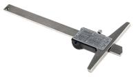 123-0919 RS PRO 150mm Imperial & Metric Depth Gauge, Stainless Steel