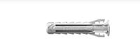 568010 Fischer Fixings Grey Nylon Wall Plug, 50mm Length, 10mm Fixing Hole Diameter