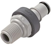 ns4d24040 Colder Products Hose Connector, Straight Hose Tail Coupling, BSPT 1/4in, 8.3 bar