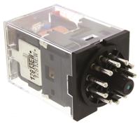 mks3pi-5-12vdc Omron PCB Mount Relay, 12V dc Coil, 10A Switching Current, 3PDT