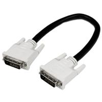 dviddmm1m StarTech.com, Male DVI-D Dual Link to Male DVI-D Dual Link  Cable, 1mBlack sheathAluminium Foil, Braid shielding