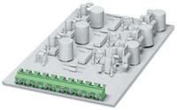 1987740 Phoenix Contact PT 2.5/ 4-5.0-V Series PCB Terminal Block, 5mm Pitch, Through Hole Mount, 1-Row, Screw Termination