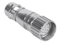 ck-12-0 Turck Circular Connector, 12 Contacts, Cable, M23 Connector, Plug, Female, IP65, CK Series