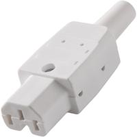 282-5496 RS PRO C15 Cable Mount IEC Connector Socket, 10A, 250 V
