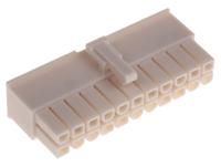 39-01-2225 Molex, Mini-Fit Jr Female Connector Housing, 4.2mm Pitch, 22 Way, 2 Row