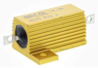 hs25-r22-j Arcol, 220mΩ 25W Wire Wound Chassis Mount Resistor HS25 R22 J ±5%