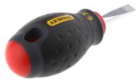 1-65-404 Stanley Slotted Stubby Screwdriver, 6,5 mm Tip, 30 mm Blade
