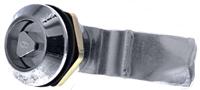 f185-02-2 Euro-Locks a Lowe & Fletcher group Company Spanner Lock, 25.6mm Panel-to-Tongue, 23 x 20.2mm Cutout, Key Unlock