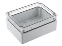 20100901 Spelsberg TG Series Grey Polycarbonate Enclosure, IP67, Transparent Lid, 202 x 152 x 90mm