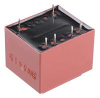 44127 Myrra 6V ac 2 Output Through Hole PCB Transformer, 2VA
