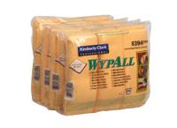 8394 Kimberly Clark Wypall Yellow Cloths for Surface Cleaning, Dry Use, Bag of 6, 400 x 400mm, Repeat Use