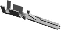 928781-2 TE Connectivity FASTIN-FASTON .110 Uninsulated Male Spade Connector, Tab, 2.79 x 0.81mm Tab Size, 1mm² to 2.5mm²