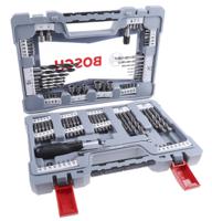 2608p00236 Bosch 105-Piece Twist Drill Bit Set for Masonry, 20mm Max, 2mm Min, HSS-G Bits