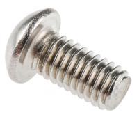 183-8711 RS PRO Stainless Steel Hex Socket Button Screw, ISO 7380, M6 x 12mm