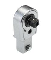 58253004 STAHLWILLE Serie 725 Series Square Ratchet Insert Tool, 17.5 mm, 9 x 12mm Insert, Black Oxidized Finish