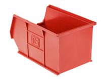 484-4034 RS PRO PP Storage Bin, 240mm x 150mm x 130mm, Red
