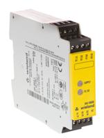 r118805001 Wieland safeRELAY SNO 4003 1 Auxiliary Contacts Safety Relay 24V ac/dc, Dual-Channel 3 Safety Contacts