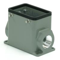 208-4136 RS PRO Heavy Duty Power Connector Housing, PG21 Thread, Side Entry