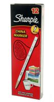 s0305061 Sharpie White China Marker, 12 Pack Quantity