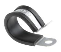 186-5397 RS PRO Black Plated Steel Attach P, 20mm Max. Bundle