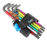 05024179001 Wera 9-Piece Torx Key Set, 139 x 72 x 25 mm Size, L Shape, Long Arm