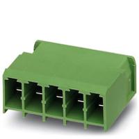 1804797 Phoenix Contact, 7.62mm Pitch, COMBICON PC, 2 Way, Right Angle, Pluggable Terminal Block, Header, Solder Termination,