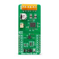mikroe-5934 MikroElektronika Add-On Board Stepper Motor Driver for TMC 2130 for mikroBUS Socket