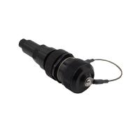 pxm06086fanbk4868 Bulgin 600 Series - Ethernet Buccaneer Connectors Series Female Ethernet Connector, Cat6a Straight