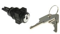 745-2439 RS PRO IP65 Key Switch, 5 A @ 250 V ac 2-Way