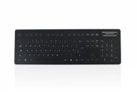 kyb-med104v2scub Ceratech KYB-MED104V2SCUB Wired USB Card Reader Keyboard, QWERTY (UK), Black