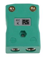 363-0008 RS PRO Standard Thermocouple Connector for Use with Type K Thermocouple, 6mm Probe, IEC, RoHS Compliant Standard