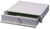 7283035 Rittal Grey Drawer, 3U