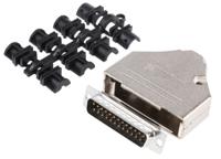 mhdtzk25-db25p-k MH Connectors MHDTZK 25 Way D-sub Connector