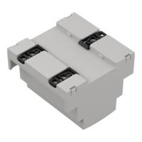 206-9057 RS PRO Modular Enclosure Enclosure Type, 89.4 x 89.9 x 65.2mm, ABS DIN Rail Enclosure