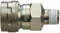 kk130s-02ms SMC Structural Steel Male Pneumatic Quick Connect Coupling, R 1/4 Male Threaded