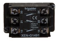 xeng1491 Schneider Electric XAC, XACA, XACA9 Series Contact Block, 2NO + 1NC
