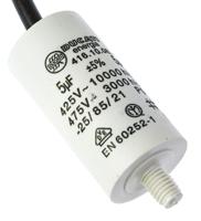 416100814 Ducati Energia 4.16.10 Polypropylene Film Capacitor, 400 → 500V ac, ±5%, 5μF, Stud Mount