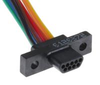 mwdl9p-6e5-18b Glenair MWDL 9 Way D-sub Connector Plug