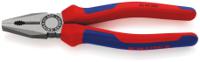 03-02-200 Knipex Combination Pliers, 205 mm Overall, Straight Tip