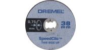 2615s409jb Dremel 5-Piece Cutting Disc for use with Dremel Tools